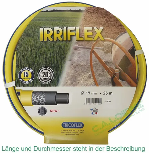Irriflex Gelber Wasserschlauch 1/2