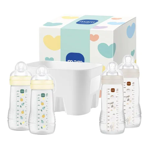 Mam 5-tlg. Easy Active Flaschen Set mit Korb 8341770