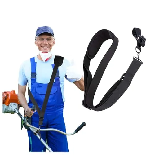 ZHYUAN SchultergurtTrimmer Gurt,SchultergurtRasenmäher,Schultergurt Trimmer Strap Für Freischneider,Schultergurt für Freischneider,Tragegurt für Motorsense,Ersatz Haltegurt Motorsense Gurt