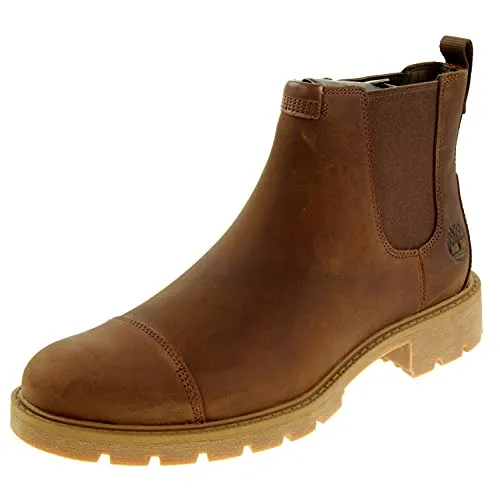 Timberland Herren Stiefel Elmhurst Chelsea Basic - Herren-Stiefel mit zeitlosem Design, ideal für einen lässigen Freizeitlook und höchsten Tragekomfort.