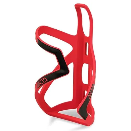 acid HPP Fahrrad Flaschenhalter rechts matt rot - Flaschenhalter in mattem Rot, passend für jedes Fahrrad und sorgt für sicheren Halt Ihrer Trinkflasche während der Fahrt.