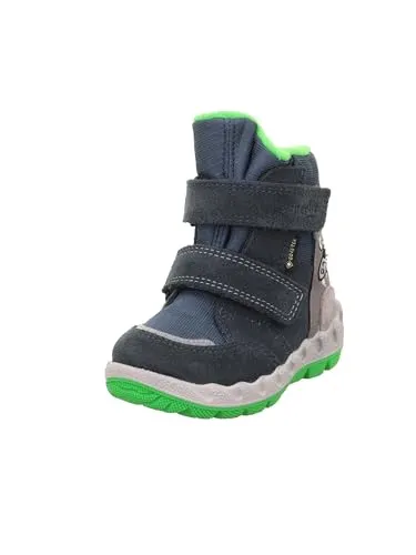 Superfit Icebird Schneestiefel, BLAU/GRÜN 8000, 25 EU Schmal - Stiefel für Jungen, wasserdicht mit warmem Innenfutter – perfekt für kalte Wintertage und ein sicheres Laufgefühl.