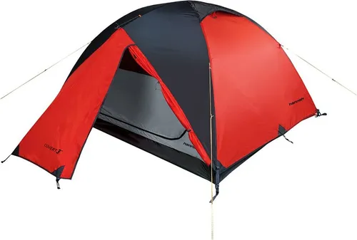 Hannah Camping Covert 3 WS Mandarin Red/Dark Shadow Zelt