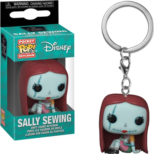 Disney Nightmare Before Christmas - Sally Sewing - Schlüsselanhänger Funko Pocket POP! Keychain