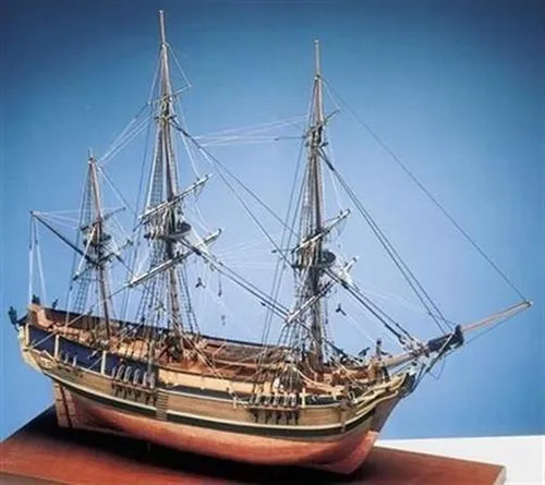 Krick Bounty H.M.A.V. Baukasten - 29008 - Modellbau Schiff, detailgetreue Nachbildung des historischen Schiffs für anspruchsvolle Bastler und Modellbau-Enthusiasten.