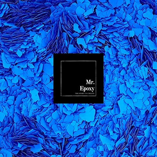 Mr. Epoxy Farbchips für Bodenbeschichtung (1 kg, Blau) von Mr. Epoxy