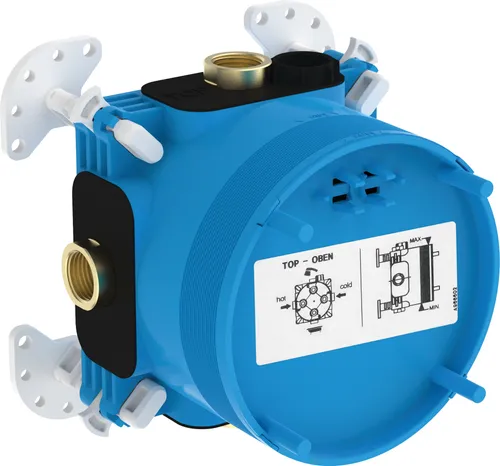 Ideal Standard Unterputz-Bausatz EASY-Box A1000NU - Sanitärinstallation - Flexibler Unterputz-Bausatz für einfache Montage und kompatibel mit modernen Badezimmerarmaturen, ideal für individuelle Badgestaltungen.