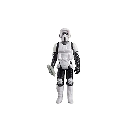 Star Wars Retro-Kollektion Biker Scout, 9, 5 cm große Action-Sammelfigur zu Wars: Die Rückkehr der Jedi-Ritter, ab 4 Jahren