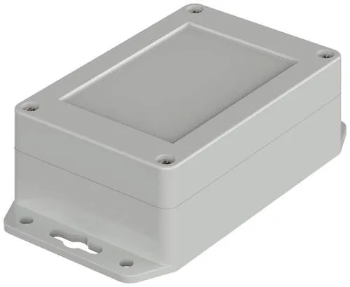 Bopla Euromas X, XT 110704 WL 7035 07811074 Flansch-Gehäuse 105 x 70 x 40 ABS Lichtgrau (RAL 7035) 1St.