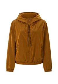 Damen Windbreaker SHORT HOODED WIND BREAKER Regular Fit aus Polyester 38