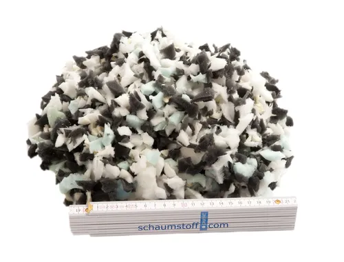 Schaumstoffflocken 2 Kg Flocken Füllmaterial für Kissen Polster Sitzsäcke