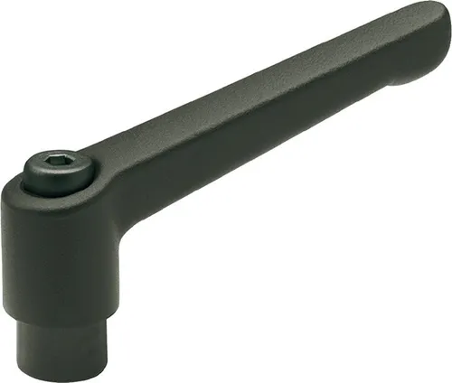 GANTER GRIFF Verstellbarer Klemmhebel GN 300 d1 M 12 mm l1 92 mm l2 - mm Inne...