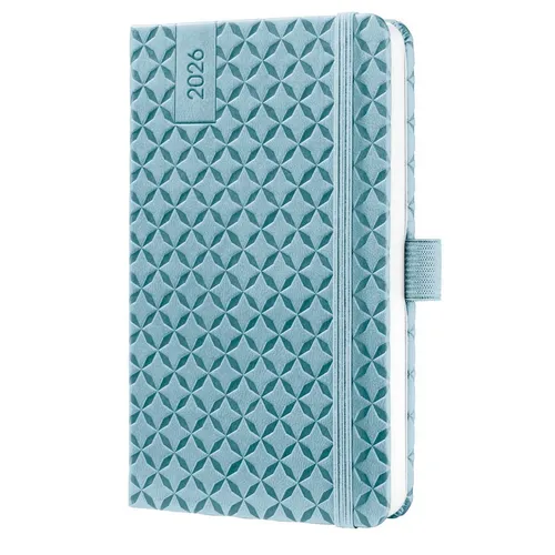 SIGEL Wochen-Kalender Jolie 2026 ca. A6 J6112 Sky Blue von SIGEL