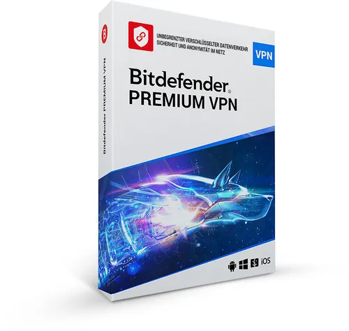 Produktbild Bitdefender Premium VPN für 10 Geräte