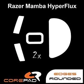 Corepad Skatez PRO 133 Ersatz Mausfüße Replacement Mouse Feet Razer Mamba HyperFlux