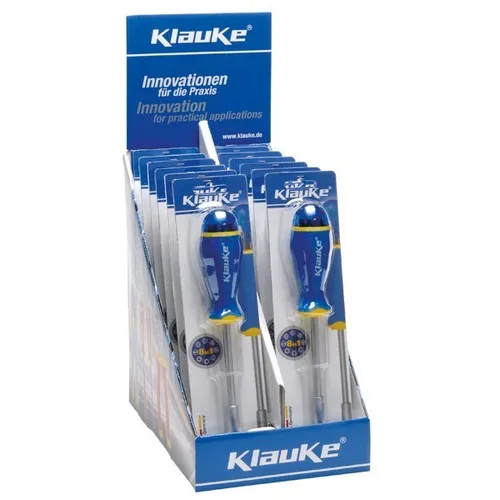 Klauke Wechselbit-Schraubendreher KL180B8DISPLAY (VE12) von Klauke Wechselbit-Schraubendreher Bitsortimente