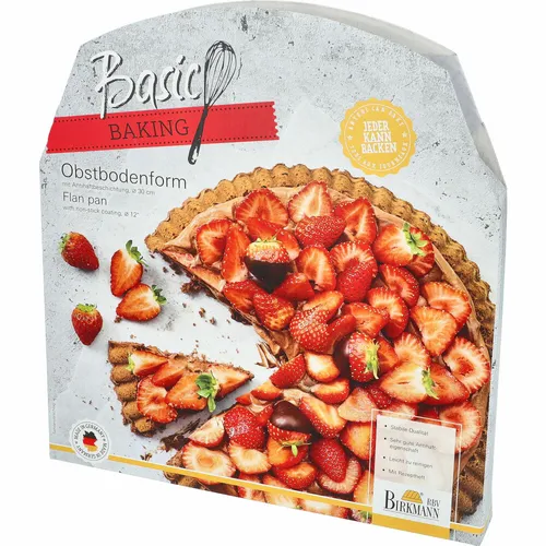 Birkmann Basic Baking Obstbodenform Kuchenbackform Backform Obstboden Ø 30 cm