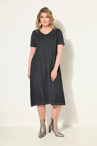 MIAMODA Jerseykleid Jerseykleid A-Line cold dyed Halbarm