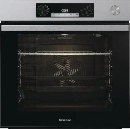 Hisense Integrierter Multifunktionsbackofen 77l 60cm Edelstahl-Hydrolyse