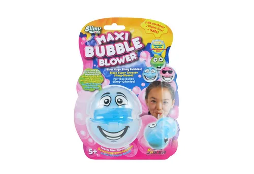 Slimy® Knete Maxi Bubble mit Bubble-Blower (1-tlg), für supergroße Schleim-Blasen