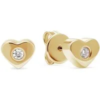 JETTE Damen-Ohrstecker 925er Silber mit Zirkonia - Ohrringe für Damen aus 925er Silber, verziert mit funkelnden Zirkonia - das perfekte Accessoire für jeden Anlass!