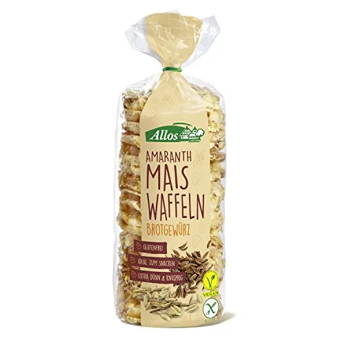 Allos Bio Amaranth Maiswaffeln Brotgewürz (1 x 100 gr)