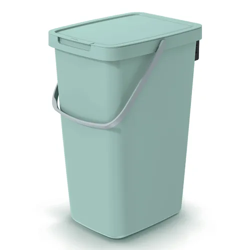 Mülleimer Müllbehälter 20L Abfalleimer Grün Müllsortierer Klappdeckel Keden