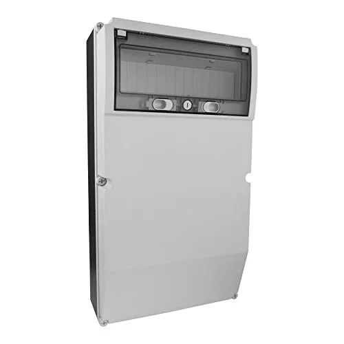 Stromverteiler IP66 13 Module - TpE 4172 - Sonstige Elektroinstallationsartikel, hermetisches Gehäuse IP66 für Innen- und Außeneinsatz, ideal für Garagen, Werkstätten und Produktionshallen.