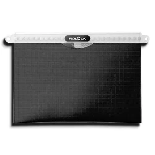 FIDLOCK HERMETIC DRY BAG MAXI – Wasserdichte Tasche - Wasserdichte Tasche für Boote, bietet maximalen Schutz gegen Feuchtigkeit und Schmutz dank Gooper®-Technologie, ideal für unterwegs mit zusätzlichem Platz für Karten und technische Tools.