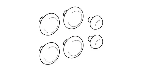 Keramag Sitzdeckelpuffer - 598107000