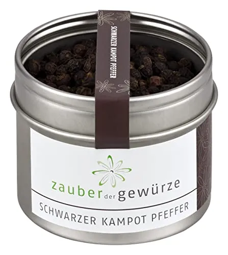 Zauber der Gewürze Schwarzer Kampot Pfeffer von Zauber der Gewürze