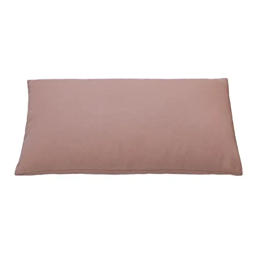 EGLO LIVING Kissen Iles, Couch Zierkissen Basic, Dekokissen aus Baumwolle und Polyester in Mauve, Kissenbezug mit Inlett, Sofakissen 50x30 cm