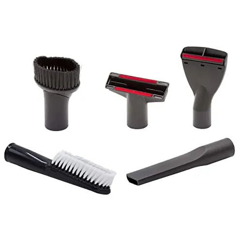 vhbw 5-TLG. Düsen-Set kompatibel mit Kärcher NT27/1, NT 27/1 Advanced, NT 27/1 Me Advanced Staubsauger - 35 mm Rot Grau Weiß