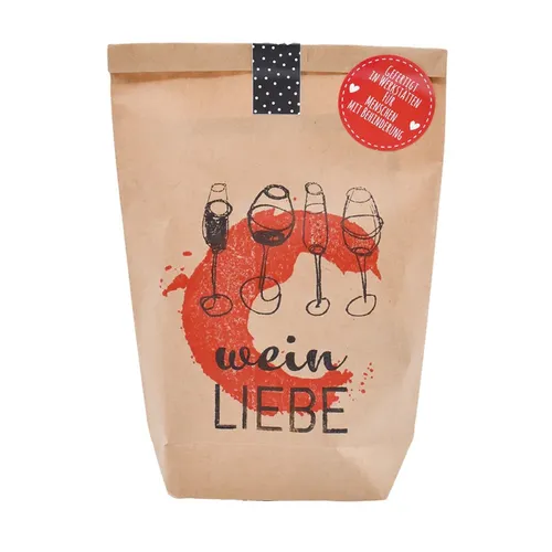Produktbild WUNDERTÜTE GESCHENKTÜTE WEINLIEBHABER WEINFREUNDE VON WUNDERLE NEU OVP