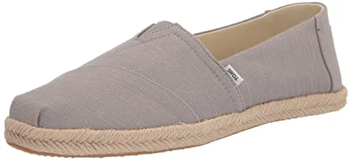 TOMS BAJA Slipper Canvas Herren - Grau - Gr. 44 EU - Slipper & Mokassins für Herren mit bequemem Canvas-Obermaterial und 100% Baumwolle im Innenbereich für höchsten Tragekomfort.