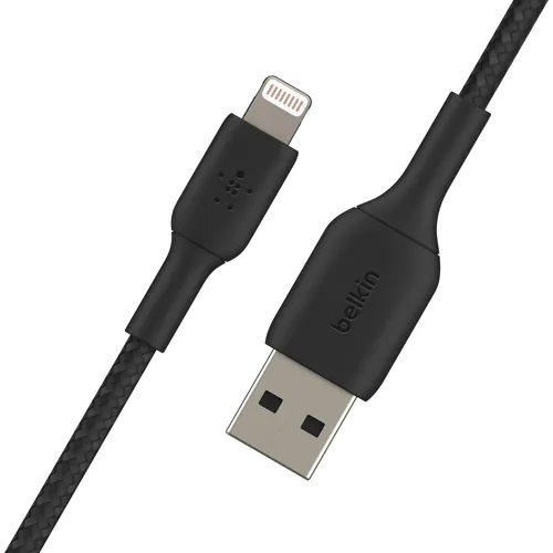 Belkin Boost Charge USB-A-Lightning (3 m, USB 2.0) (CAA002bt3MBK)