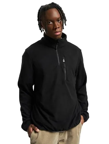 Brandit Fleece Troyer schwarz, Größe XL - Funktionsjacke mit hohem Wärmeisolationsvermögen, kuschelig weich und atmungsaktiv – ideal für jedes Wetter.