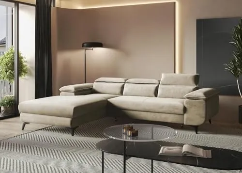 MODERNO Ecksofa mit Schlaffunktion Flat