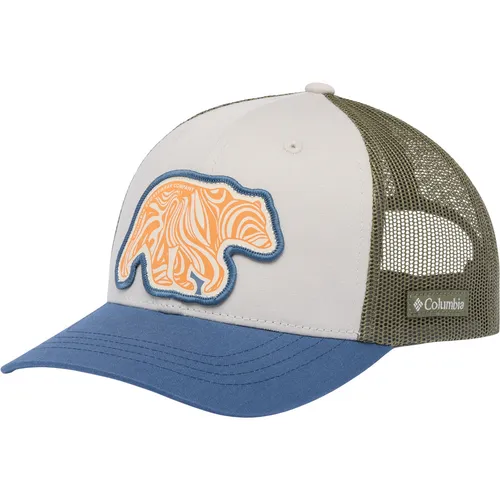 Columbia Kinder Snap Back Cap (Größe ONE SIZE, beige) - Basecaps mit verstellbarem Verschluss für eine individuelle Passform, ideal für aktive Kids und Outdoor-Abenteuer.