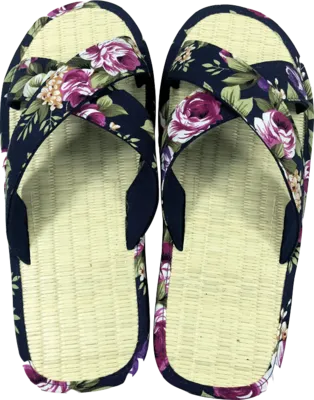 ZIMTLATSCHEN Rosengarten mit Kreuzriemen Gr.39-40 2 St von Spinnrad