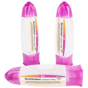 Ideen-mit-Herz Alleskleber Multikleber, 50g, ohne Lösungsmittel, transparent, 3 Stück