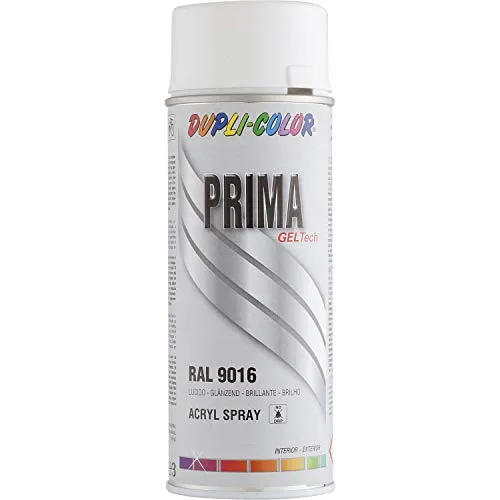 DUPLI-COLOR Lackspray 400 ml RAL 9016, 1 Stück, verkehrsweiß,646829