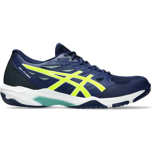 Asics Gel-Flare 401 Blue Expanse/Safety Yellow 13 - Laufschuhe mit innovativer Dämpfungstechnologie für optimalen Komfort und Unterstützung während des Laufens.