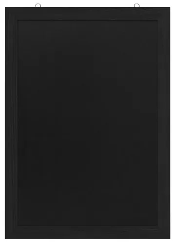 EUROPEL Kreidetafel mit Holzrahmen 420 x 600 mm schwarz