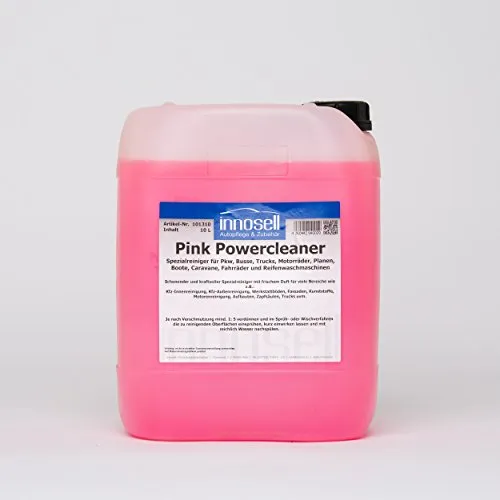 Innosell Pink Powercleaner Spezialreiniger Bodenreiniger Motorreiniger Zapfsäulenreiniger Industriereiniger - 10 L
