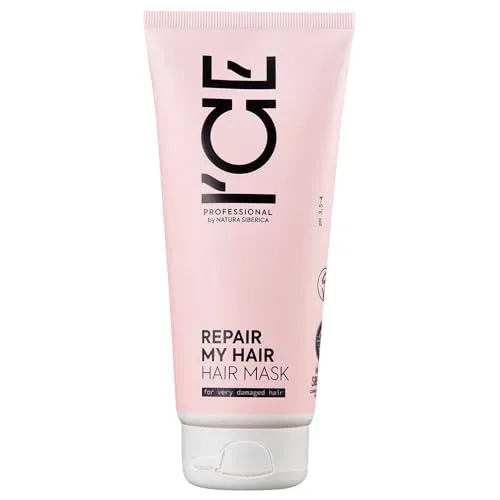ICE Professional by Natura Siberica Repair My Hair Mask - Intensiv reparierende Haarmaske für geschädigtes Haar - Mit sibirischer Zeder & PRO-Keratin - 200 ml