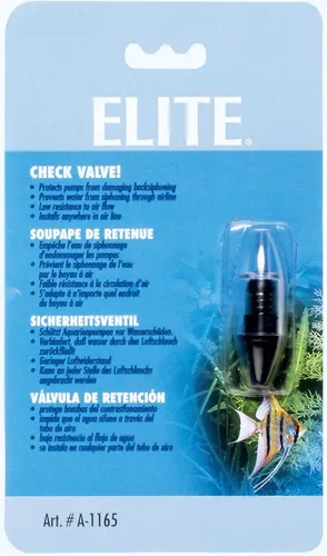 Elite Sicherheitsventil für Durchlüfterpumpen