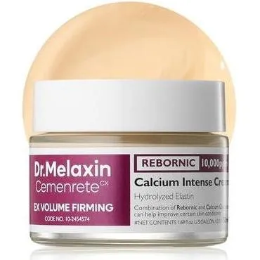 Dr. Melaxin Cemenrete Calcium Intense Cream - Reichhaltige Gesichtscreme für trockene und reife Haut. Stärkt die Hautbarriere und versorgt intensiv mit Feuchtigkeit für ein geschmeidiges Hautbild. Ideal für die tägliche Anwendung.