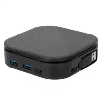 USB-C Universal Dual HD Docking Station mit 80W PD Pass-Thru - Weiteres Notebook-Zubehör mit DisplayLink-Technologie für beeindruckende Dual HD Videoausgabe und 80W Power Delivery für schnelles Laden.