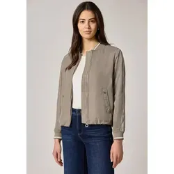Street One Damen Blouson mit Gallonstreifen - Sportliche Jacke mit Rundhalsausschnitt und Reißverschluss, ideal für einen modernen Look und vielseitigen Einsatz.